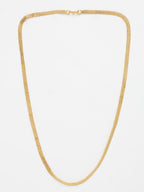 NVR Women's Gold-Polished Minimal Chain | Grocsy