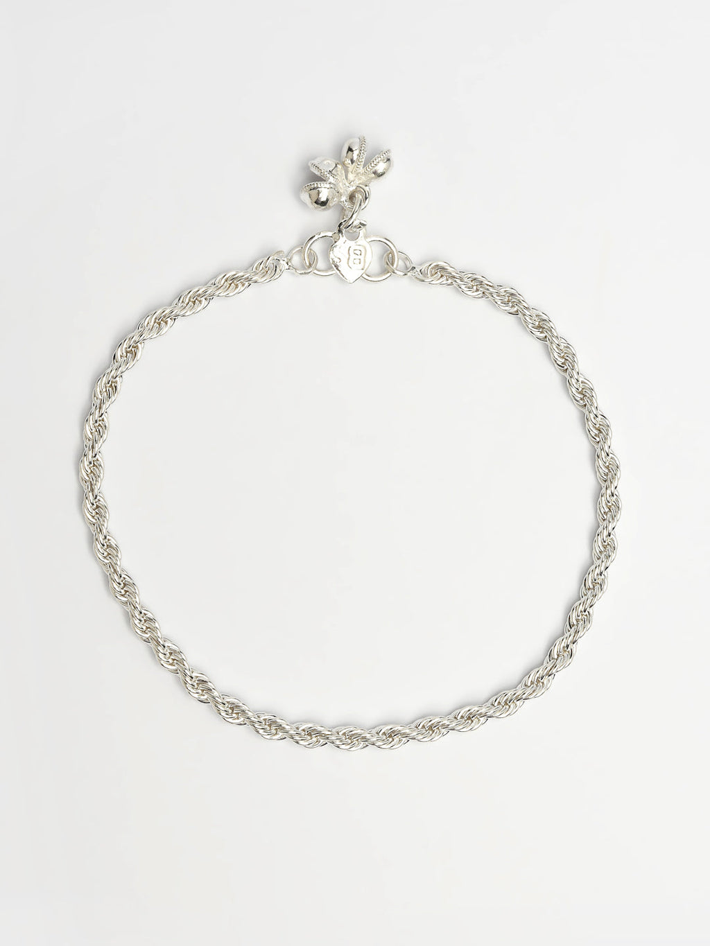 NVR Women's Pair of 2 Silver-Plated Anklets | Grocsy