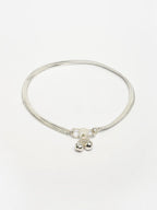 NVR Women's Pair of 2 Silver-Plated Anklets | Grocsy