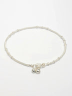 NVR Women's Set of 2 Silver-Plated Anklets | Grocsy