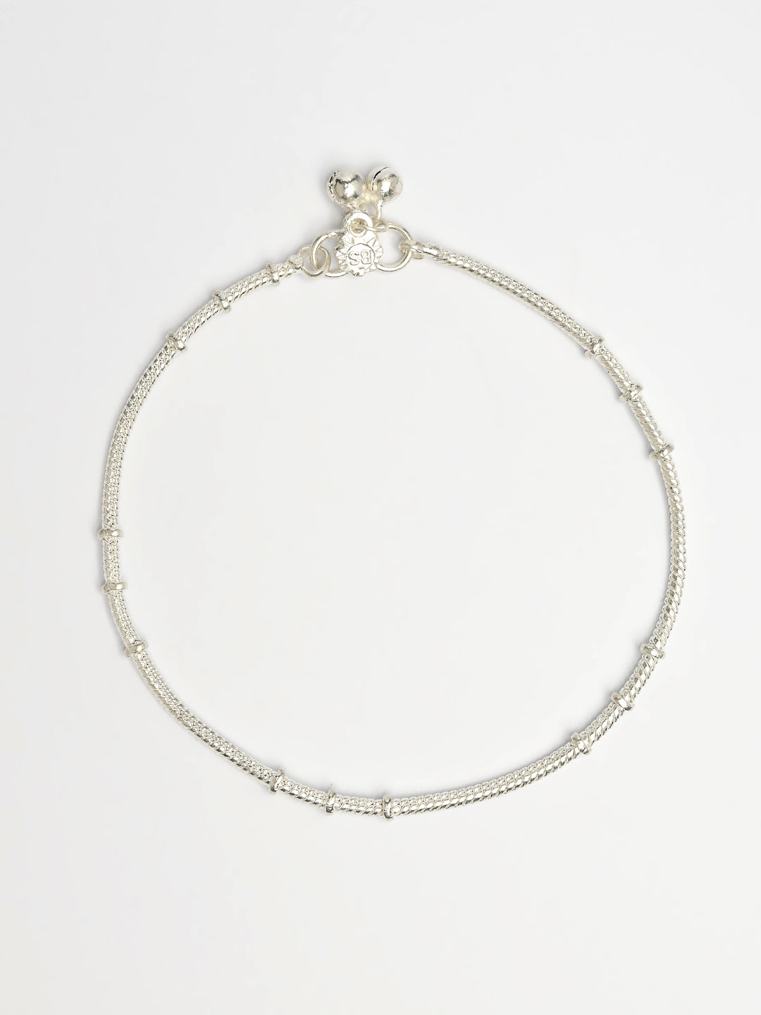 NVR Women's Set of 2 Silver-Plated Anklets | Grocsy