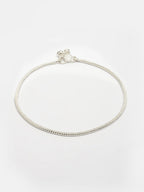 NVR Women's Set of 2 Silver-Plated Anklets | Grocsy