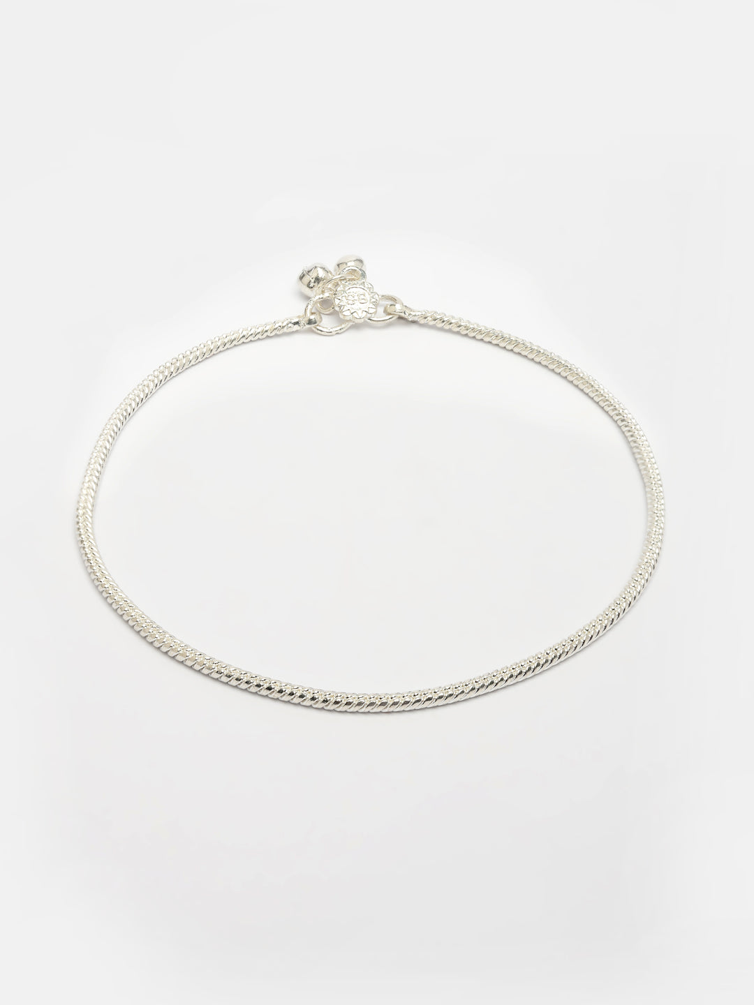 NVR Women's Set of 2 Silver-Plated Anklets | Grocsy