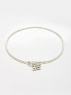 NVR Women's Set of 2 Silver-Plated Anklets | Grocsy