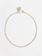 NVR Women's Set of 2 Silver-Plated Anklets | Grocsy