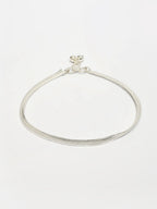NVR Women's Set of 2 Silver-Plated Anklets | Grocsy