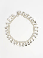 NVR Women's Set of 2 Silver-Plated Ghungroo-Beaded Anklets | Grocsy