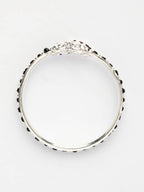 NVR Kids Pair of 2 Rhodium-Plated Artificial Beads Nazariya Kada Bracelet | Grocsy