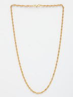 NVR Women's Set of 3 Gold-Polished Minimal Chain | Grocsy