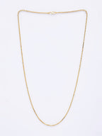 NVR Women's Set of 5 Gold-Polished Minimal Chain | Grocsy