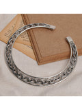 NVR Women's Silver-Plated Oxidized Statement Choker Necklace | Grocsy