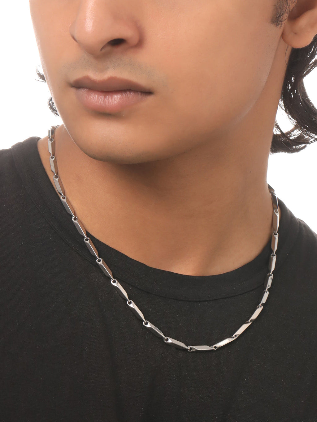 NVR Men Set of 2 Stainless Steel Bohemian Chain | Grocsy