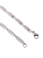 NVR Men Set of 3 Stainless Steel Trendy Stylish Chain | Grocsy