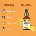Our Cares Vitamin C Daily Glow Face Serum for Men & Women | Grocsy
