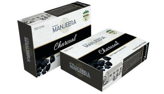 Manjeera Charcoal Hand Made Soap | Grocsy
