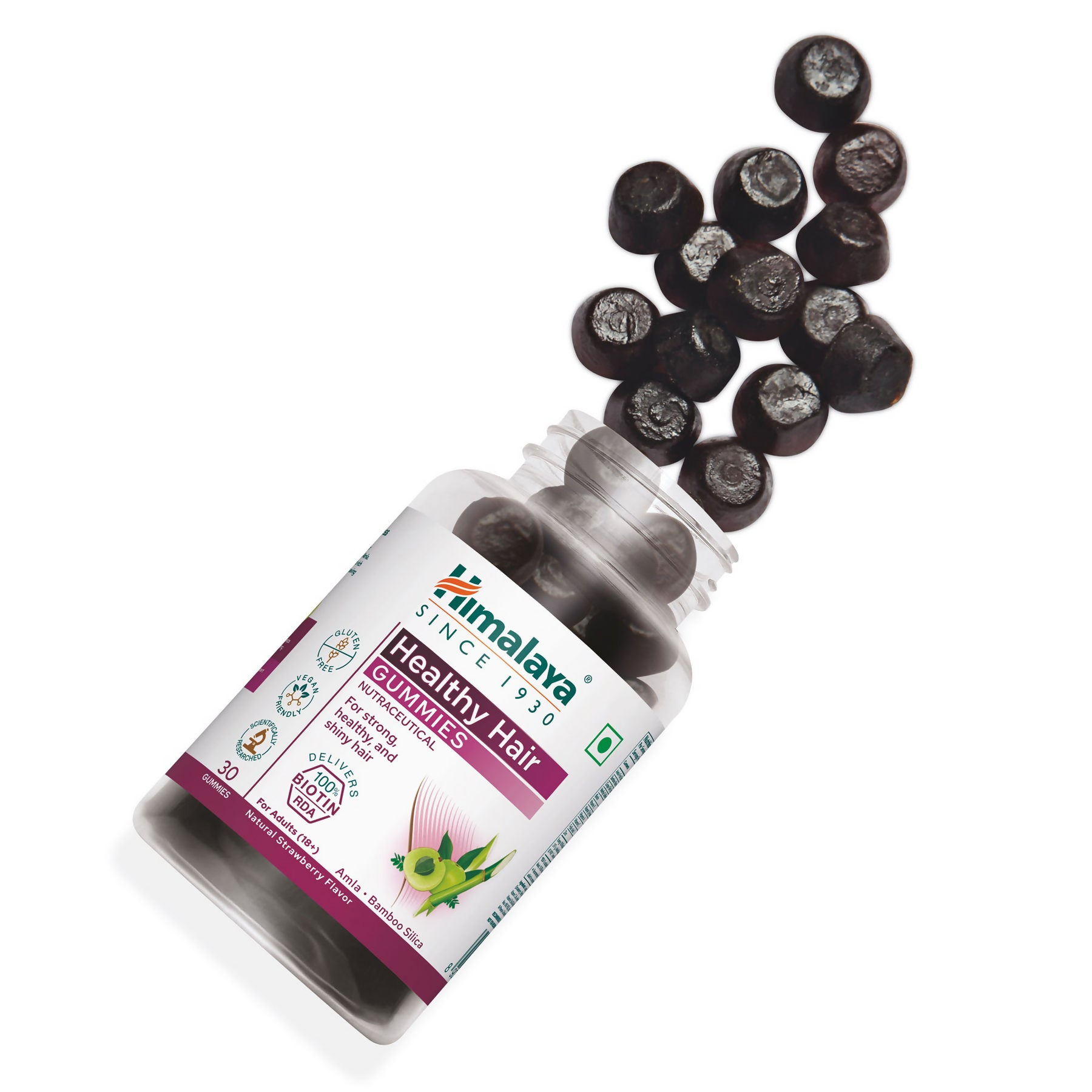 Himalaya Herbals Healthy Hair Gummies | Grocsy