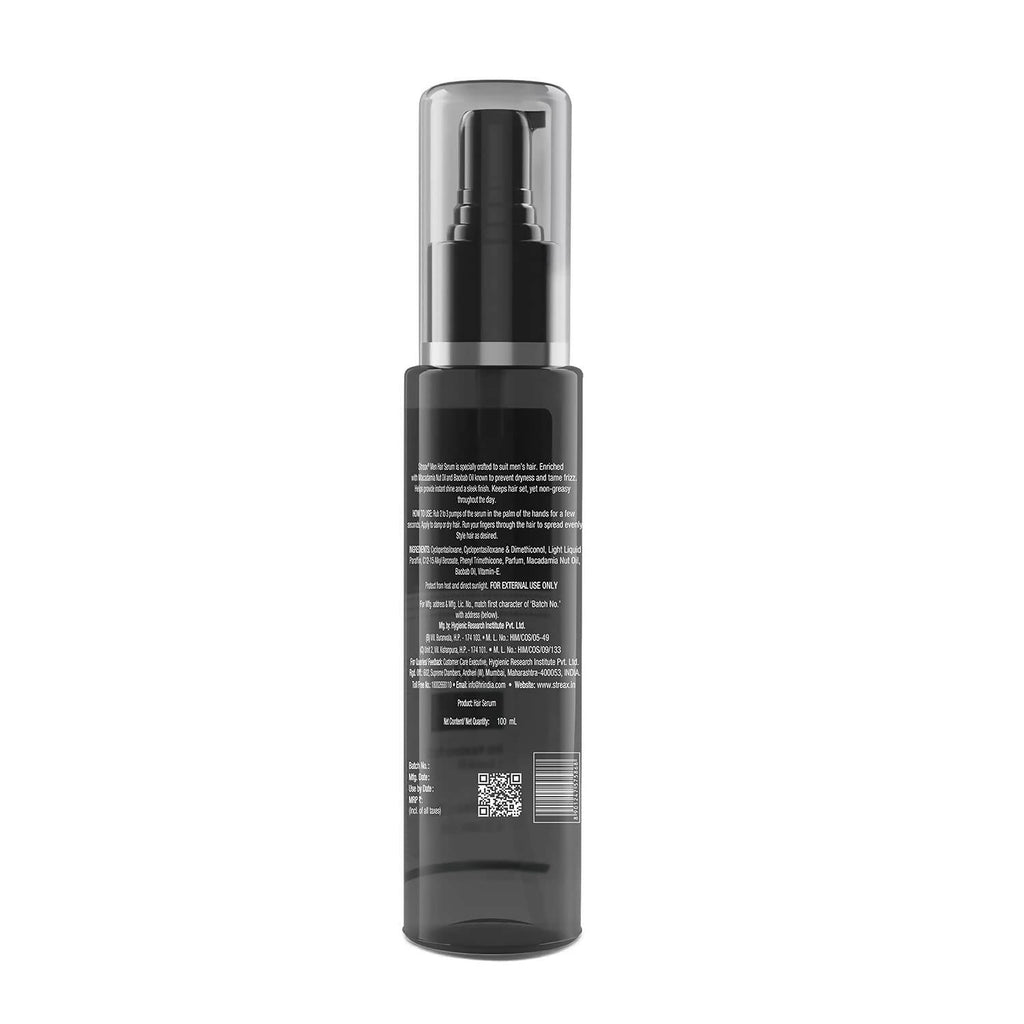 Streax Hair Serum With Macadamia Nut Oil & Baobab Oil For Men | Grocsy