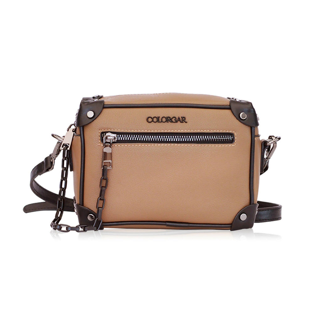 Colorbar Pouch The Classic Crossbody - Tan | Grocsy