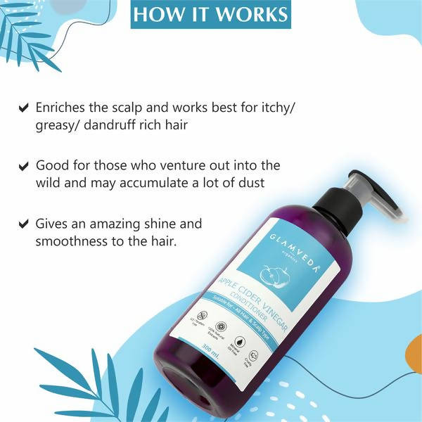 Glamveda Apple Cider Vinegar Conditioner | Grocsy