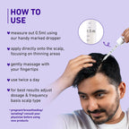 Plum Rosemary & 3% Redensyl Hair Growth Serum | Grocsy