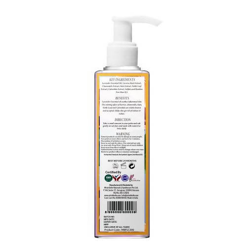Mirah Belle Lavender & Chamomile Sensitive Skin Face Wash | Grocsy