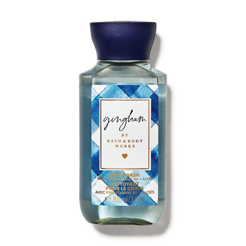 Bath & Body Works Gingham Travel Size Body Wash | Grocsy