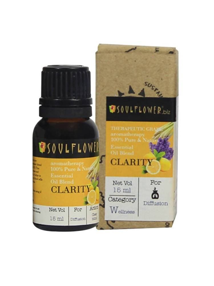 Soulflower Clarity Essential Oil | Grocsy