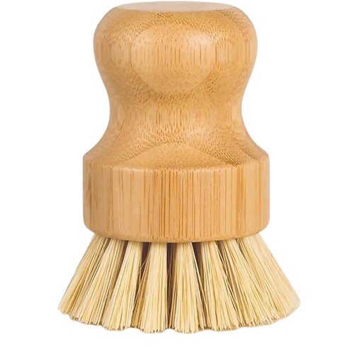Not Available Bamboo Dish Scrub Brush for Kitchen | Grocsy