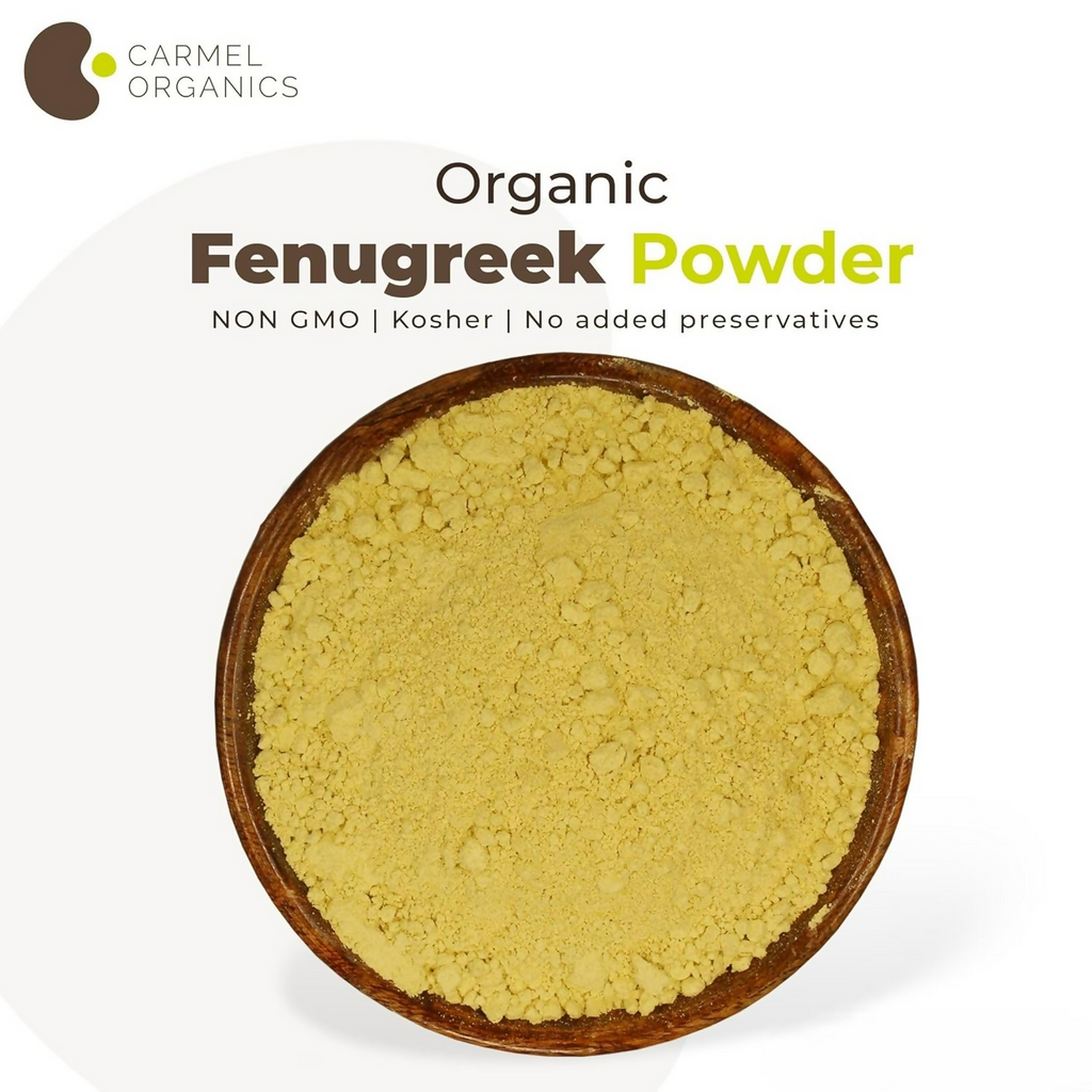 Carmel Organics Fenugreek Seed/Methi Seeds (Powder) | Grocsy