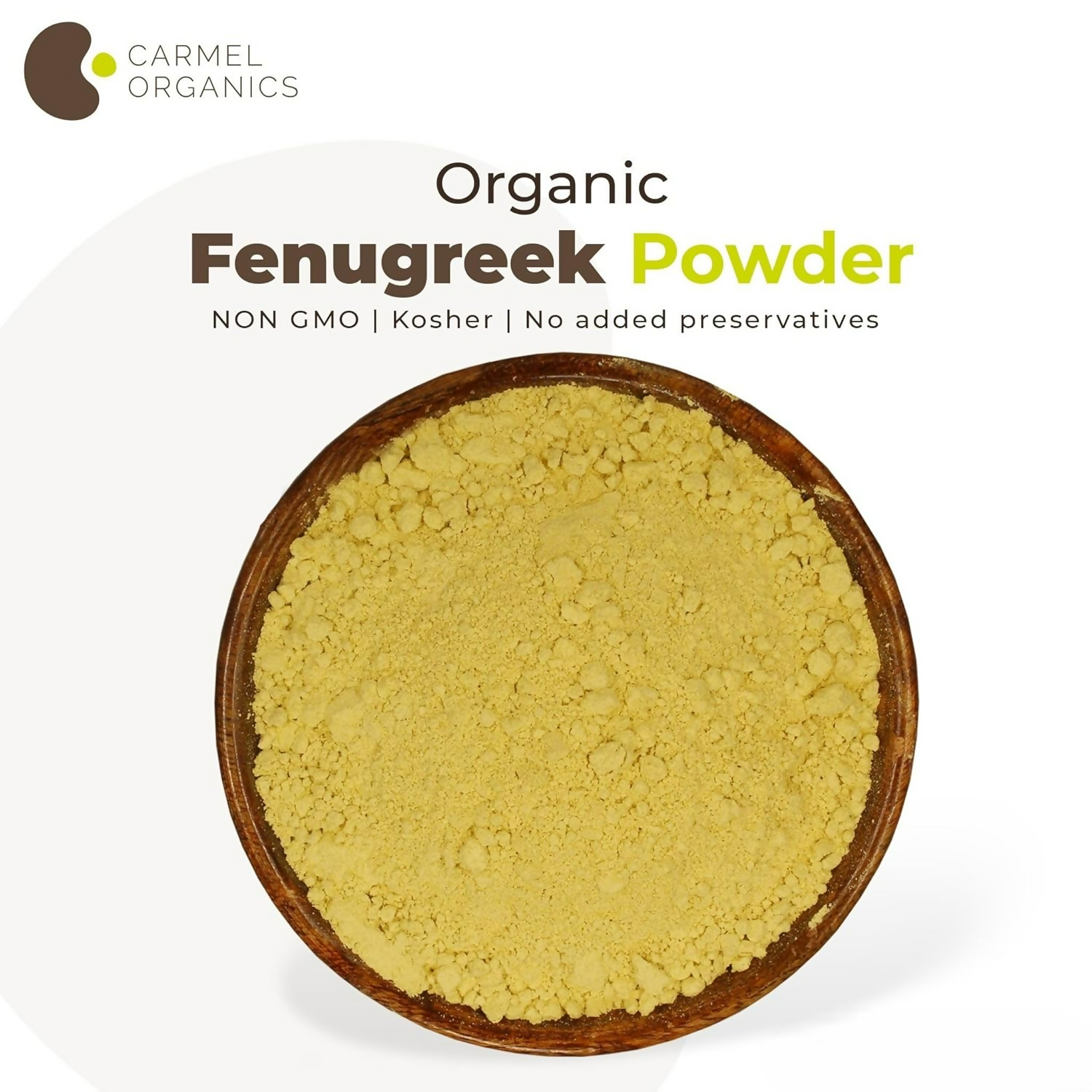Carmel Organics Fenugreek Seed/Methi Seeds (Powder) | Grocsy