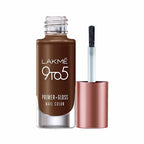 Lakme 9 to 5 Primer + Gloss Nail Colour - Woody Desk | Grocsy