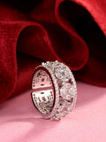 Joban Fashion Silver Brass Adjustable Ring | Grocsy