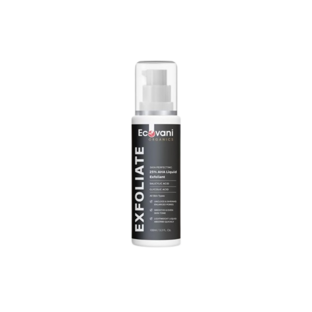 Ecovani Organics 25% AHA Liquid Salicylic Acid Exfoliant | Grocsy