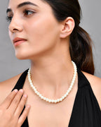 VOJ Pearl Beaded Necklace | Grocsy
