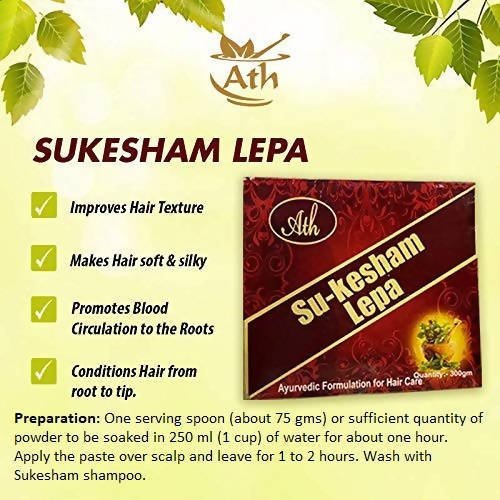 Ath Ayurdhamah Su-kesham Hair Care Kit | Grocsy