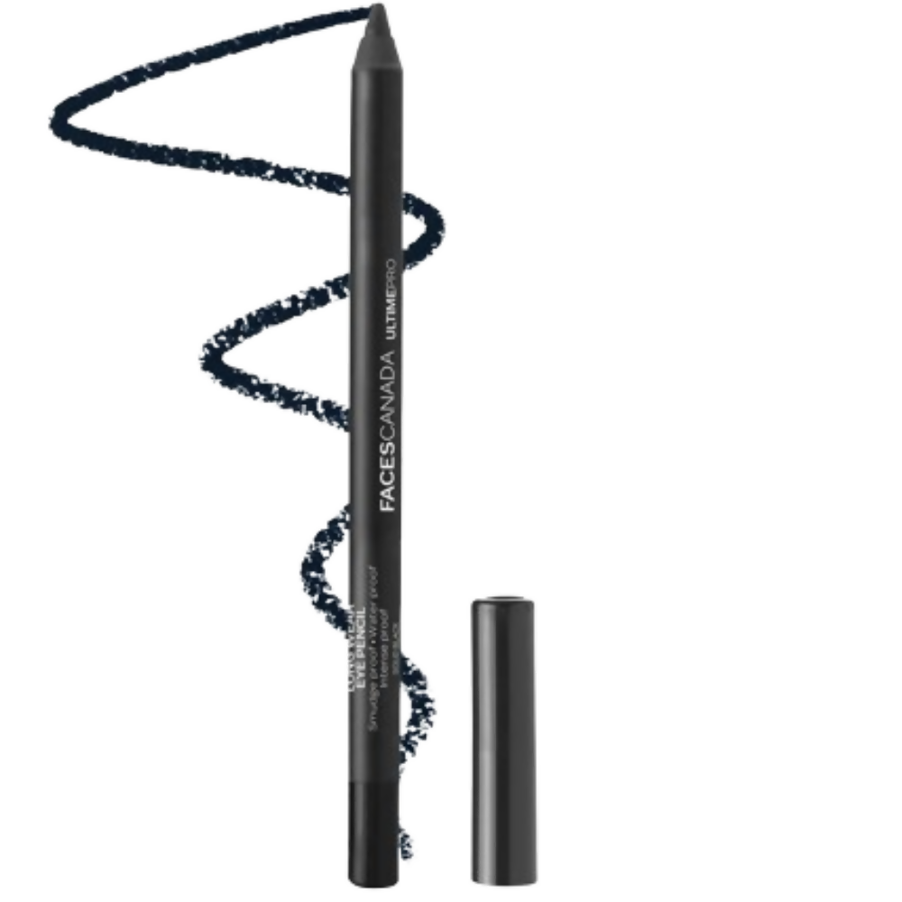 Faces Canada Ultime Pro Eye Pencil - Solid Black 02 | Grocsy