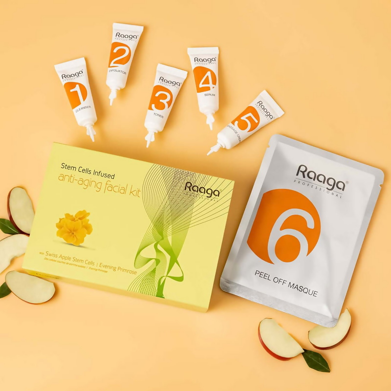 Raaga Professional Anti Aging Single Use Facial Kit | Grocsy