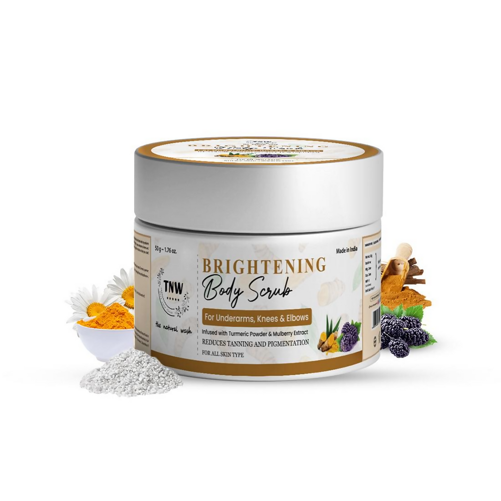 The Natural Wash Brightening Body Scrub | Grocsy