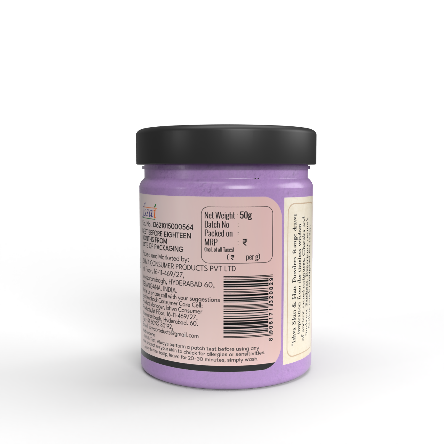 Ishva Blueberry Powder For Hair | Grocsy