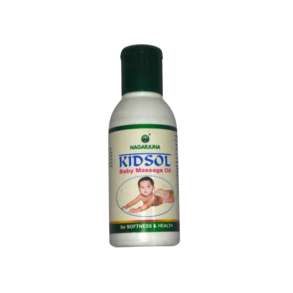 Nagarjuna Ayurveda Kidsol Baby Massage Oil | Grocsy
