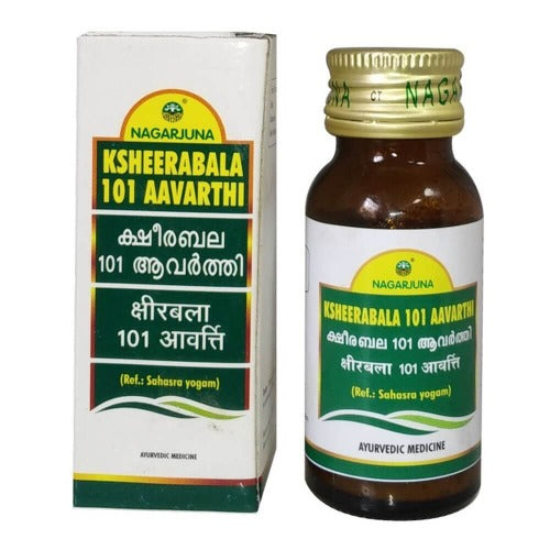 Nagarjuna Ayurveda Ksheerabala 101 Aavarthi Drops | Grocsy