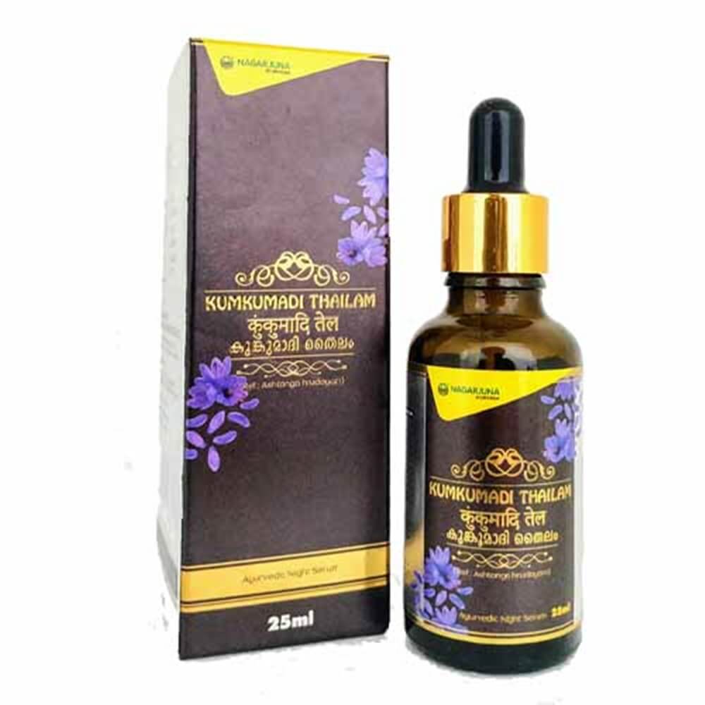 Nagarjuna Ayurveda Kumkumadi Tailam | Grocsy