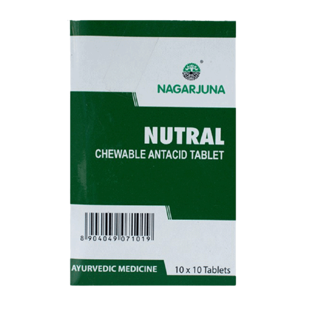 Nagarjuna Ayurveda Nutral Tablets | Grocsy
