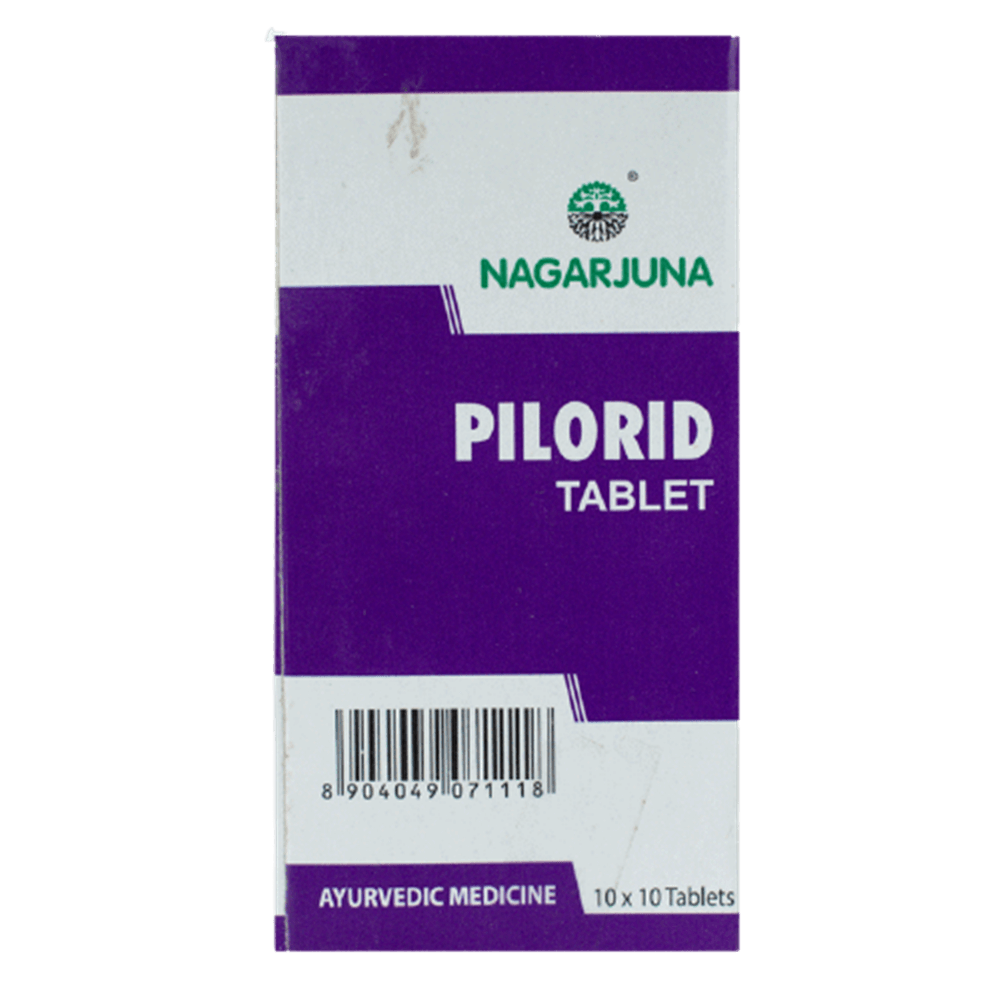 Nagarjuna Ayurveda Pilorid Tablets | Grocsy
