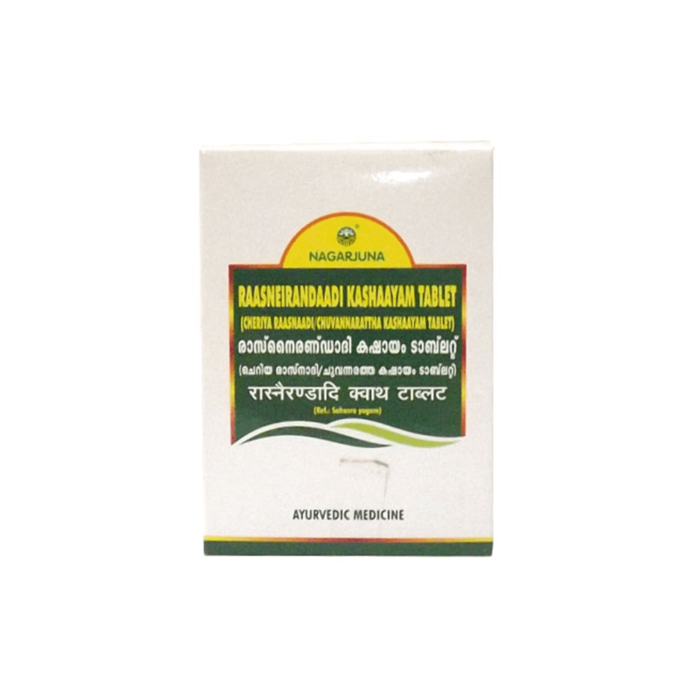 Nagarjuna Ayurveda Raasneirandaadi Kashayam Tablet | Grocsy