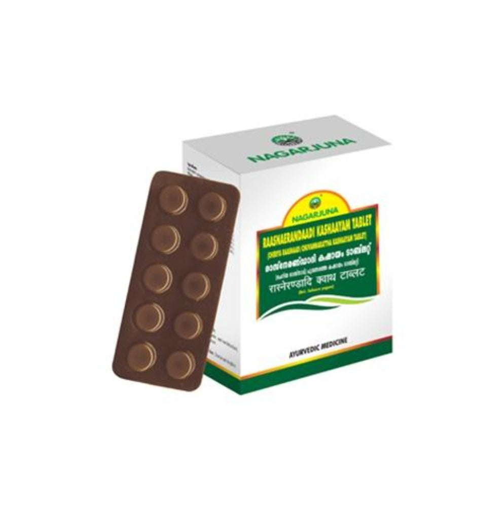 Nagarjuna Ayurveda Raasneirandaadi Kashayam Tablet | Grocsy