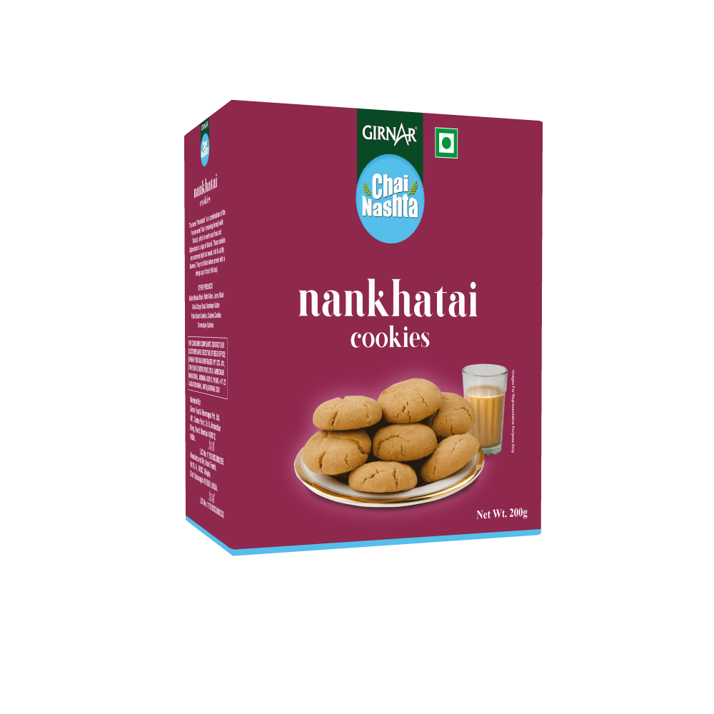 Girnar Chai Nashta - Nankhatai Cookies | Grocsy