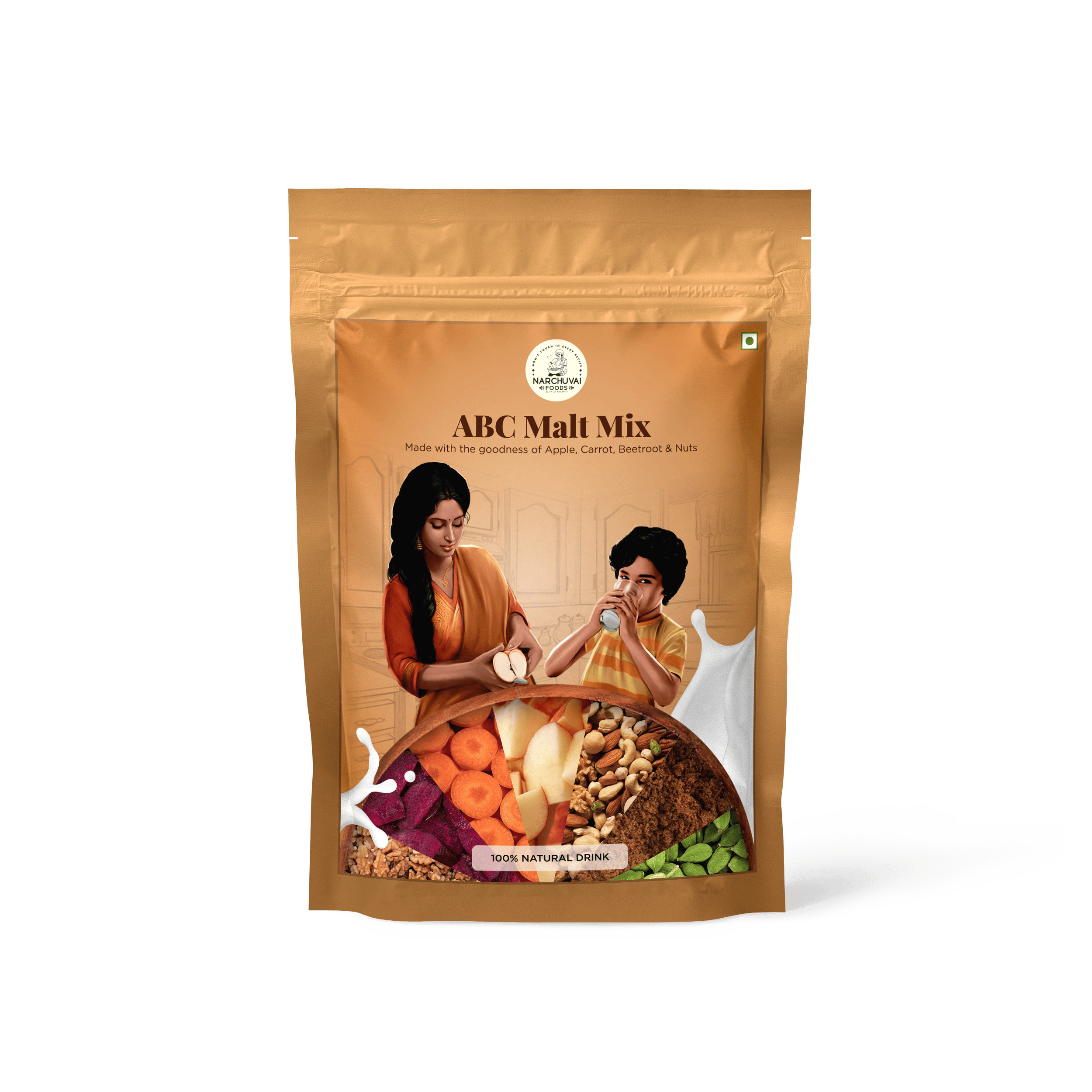 Narchuvai Foods ABC Malt Mix | Grocsy