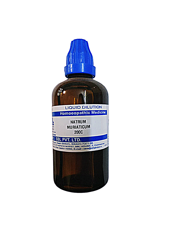 SBL Homeopathy Natrum Muriaticum Dilution | Grocsy