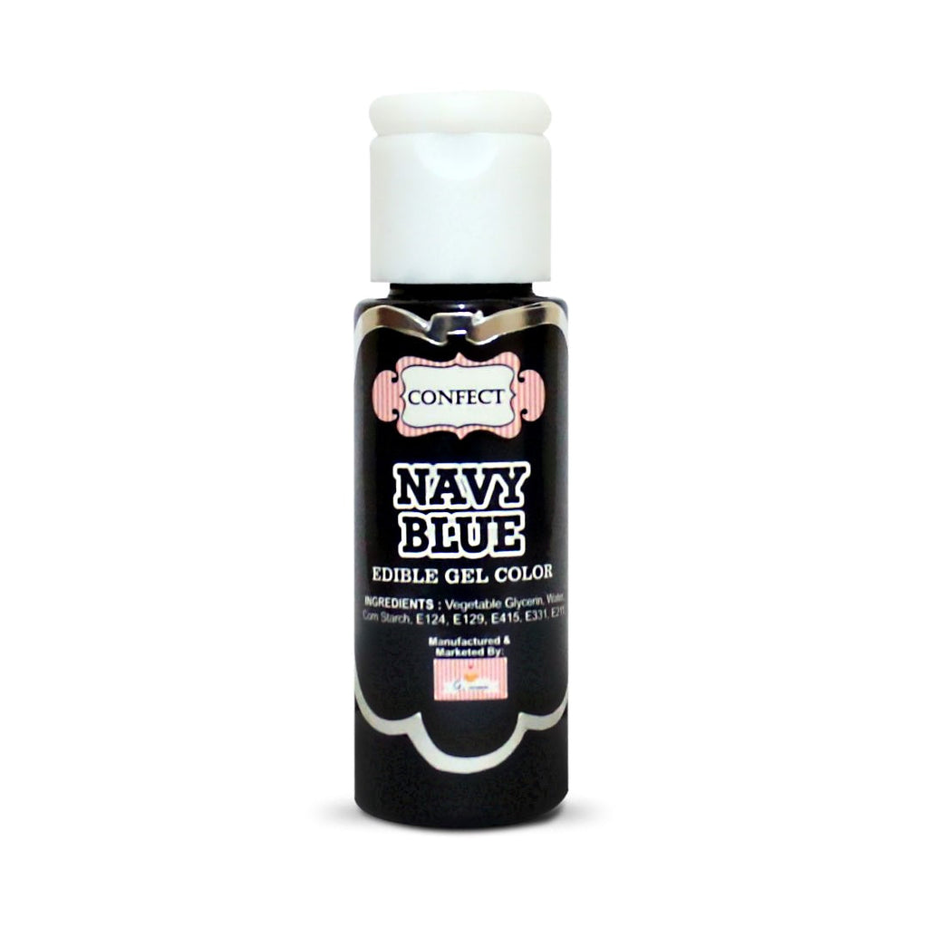 Confect Navy Blue | Edible Gel Color | Grocsy